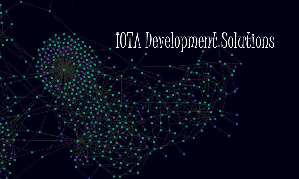 IOTA tangle development Solutions